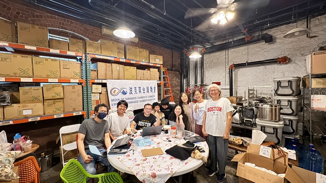 Volunteers participating in community activities 1